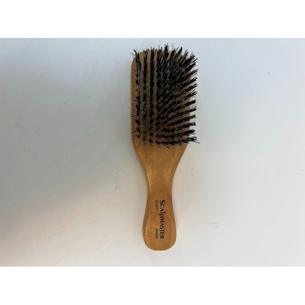 Vintage Scalpmaster Barber Boar Bristle Club Brush SC2217‎